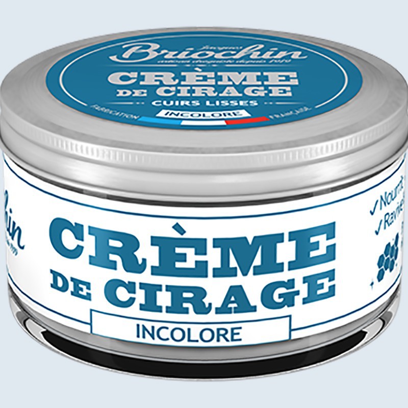 Crème De Cirage Bleu Marine Nourrit Ravive Les Couleurs Et Apporte  Brillance Sans Silicone BRIOCHIN