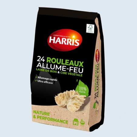 Acheter 24 rouleaux allume-feu 100% naturels