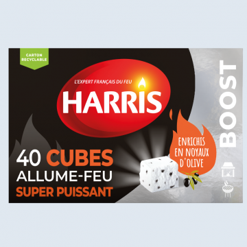 Acheter 40 cubes allume-feu super puissant